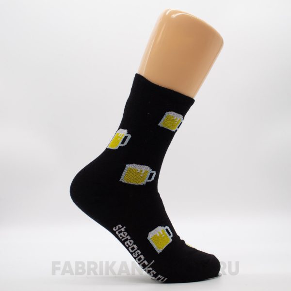 Мужские носки с кружками