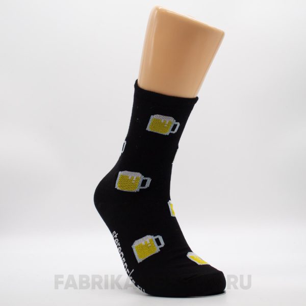 Мужские носки с кружками