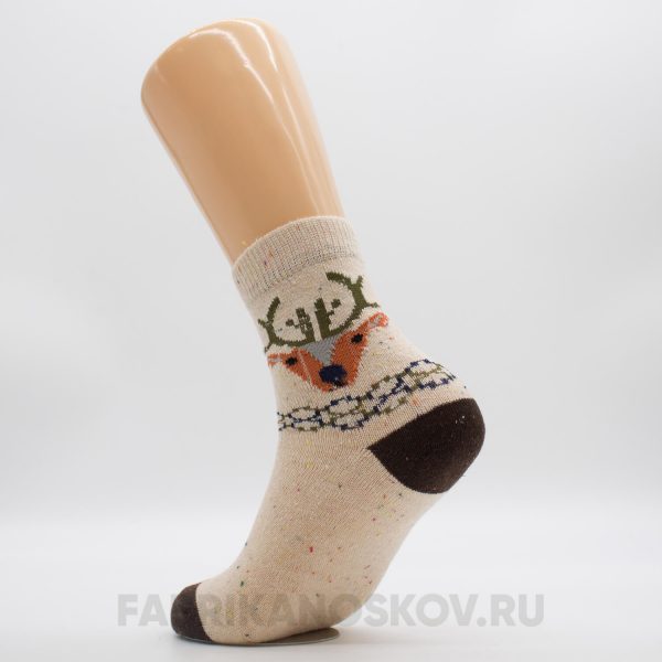 Мужские плотные носки с оленем Мужские плотные носки с оленем