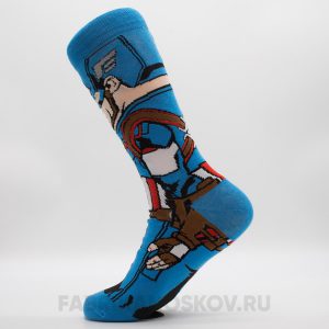 Мужские носки «Капитан Америка»