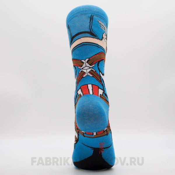 Мужские носки "Капитан Америка" Мужские носки "Капитан Америка"