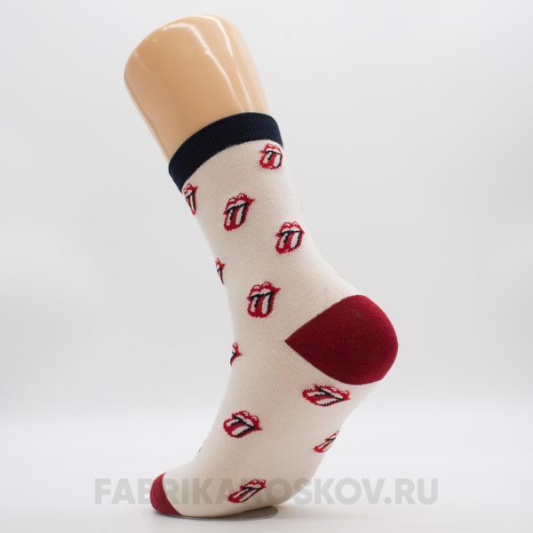 Мужские носки с губами Мужские носки с губами