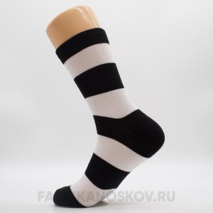 Мужские носки с широкими полосами