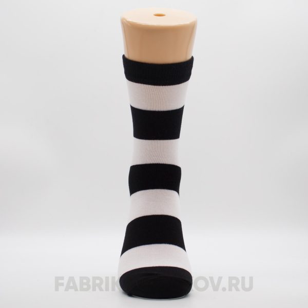 Мужские носки с широкими полосами Мужские носки с широкими полосами