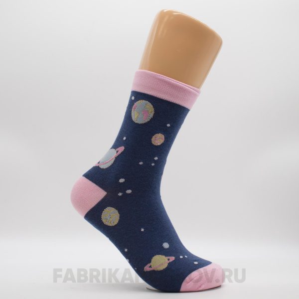Женские носки с планетами Женские носки с планетами