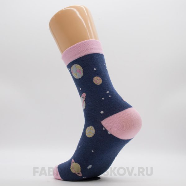 Женские носки с планетами Женские носки с планетами