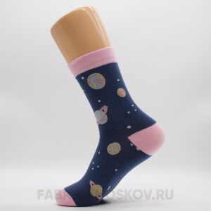 Женские носки с планетами