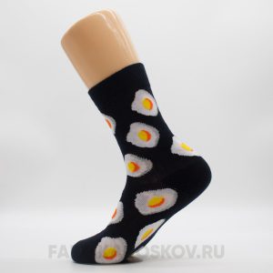 Мужские носки с яичницой