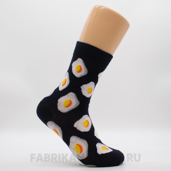 Мужские носки с яичницой