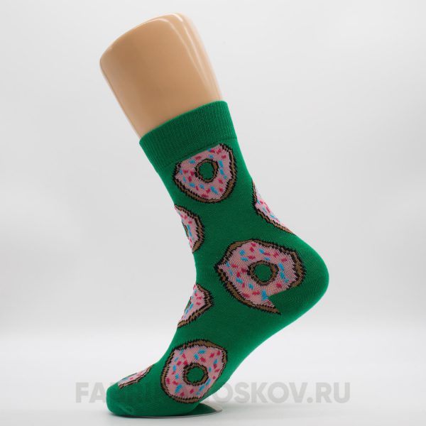 Мужские носки с пончиками Мужские носки с пончиками