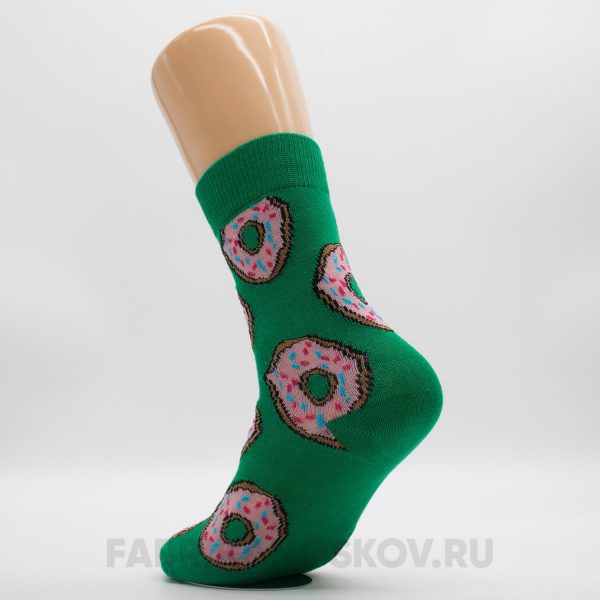 Мужские носки с пончиками Мужские носки с пончиками