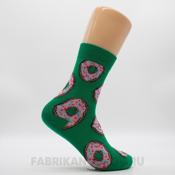 Мужские носки с пончиками Мужские носки с пончиками