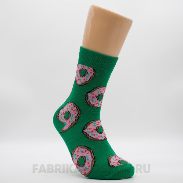 Мужские носки с пончиками Мужские носки с пончиками