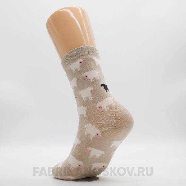 Женские носки "Черная овечка" Женские носки "Черная овечка"