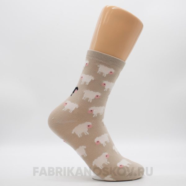 Женские носки "Черная овечка" Женские носки "Черная овечка"