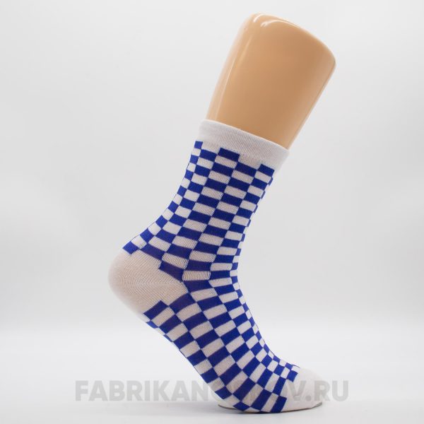 Мужские носки с прямоугольниками Мужские носки с прямоугольниками