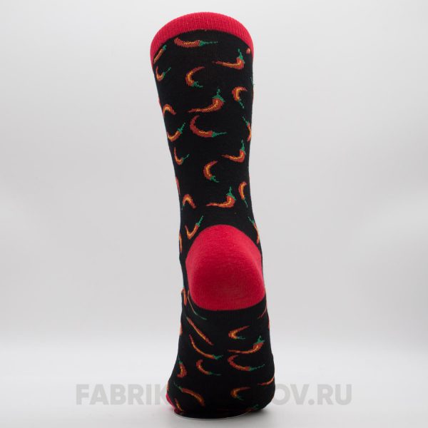 Мужские носки с чили перчиками Мужские носки с чили перчиками
