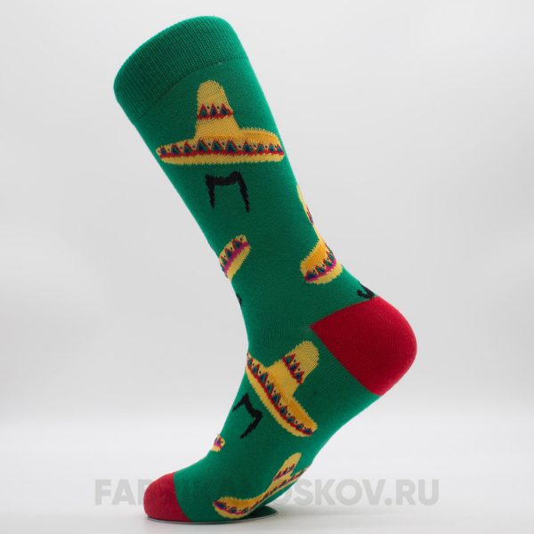 Мужские носки с сомберо