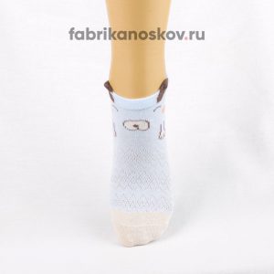 Носки для малышей с изображением собачки