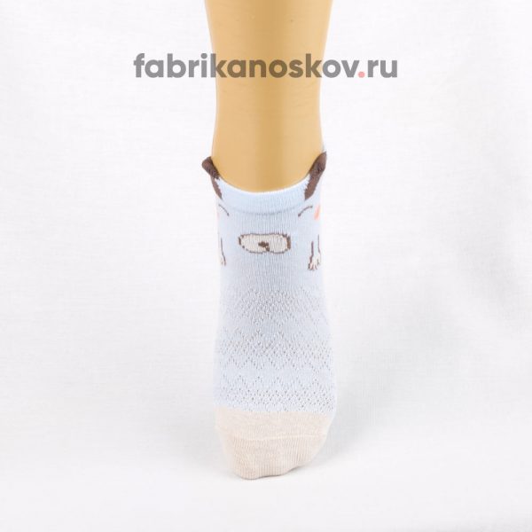 Детские носки с изображением собачки