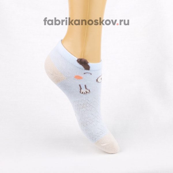 Детские носки с изображением собачки