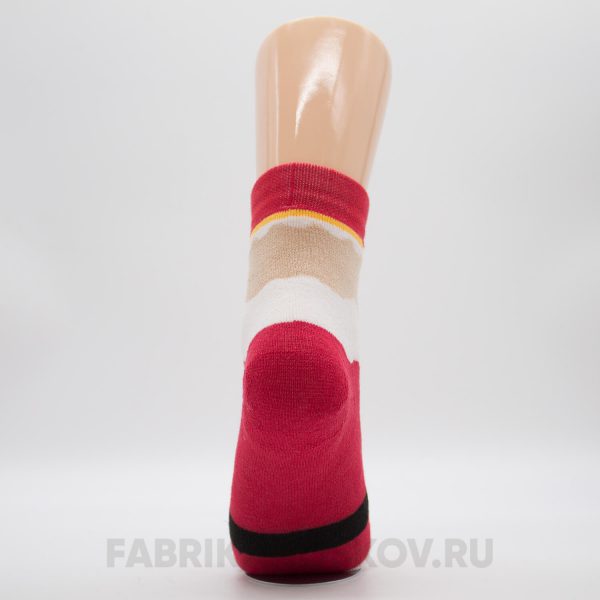 Женский носок с изображением Деда Мороза Женский носок с изображением Деда Мороза