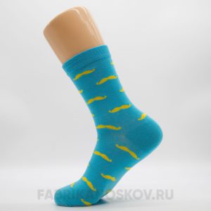 Мужские носки с усами