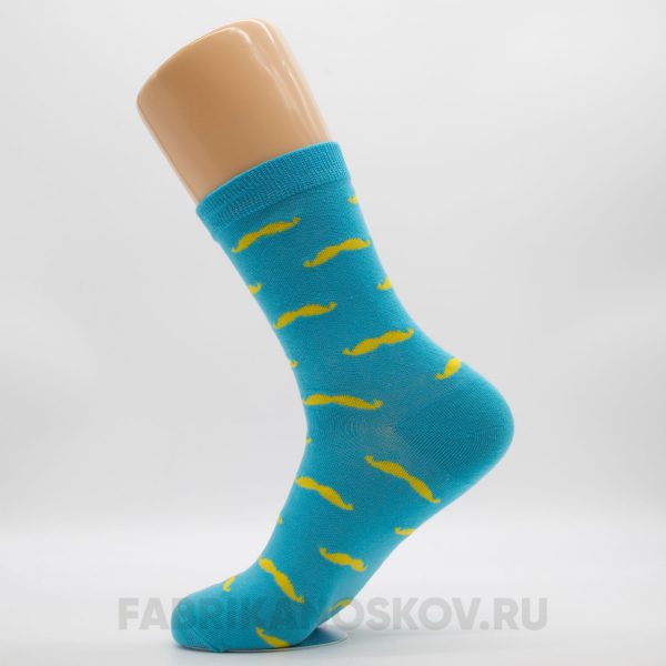 Мужские носки с усами Мужские носки с усами