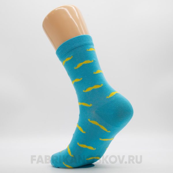 Мужские носки с усами Мужские носки с усами