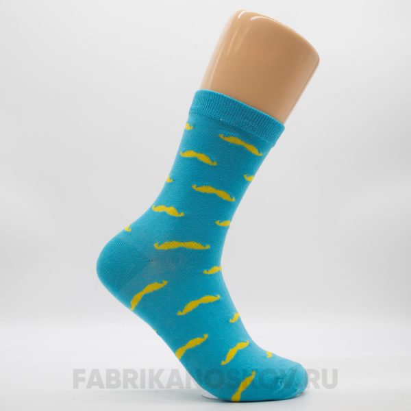 Мужские носки с усами Мужские носки с усами