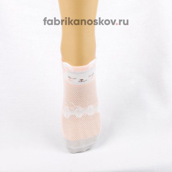 Короткие детские носки с зайчиком Короткие детские носки с зайчиком