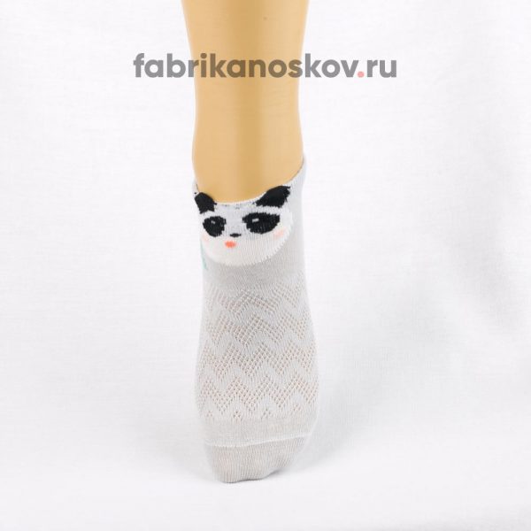 Детские короткие носки с изображением панды Детские короткие носки с изображением панды