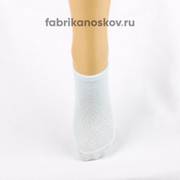 Носки детские с узором на лицевой части