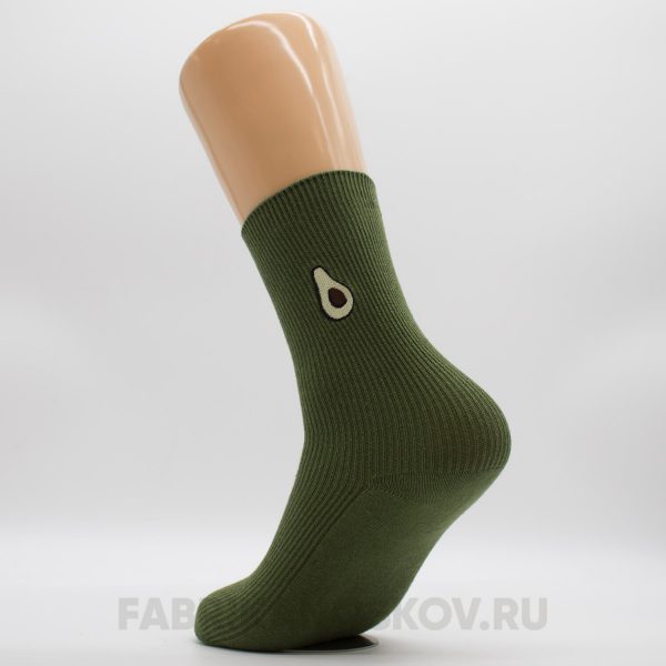 Мужские носки с изображением авокадо Мужские носки с изображением авокадо