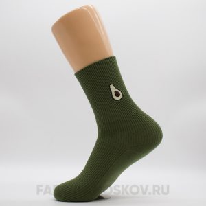 Мужские носки с изображением авокадо