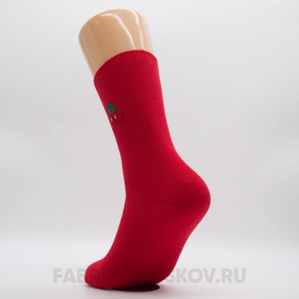 Женские носки с вишней Женские носки с вишней