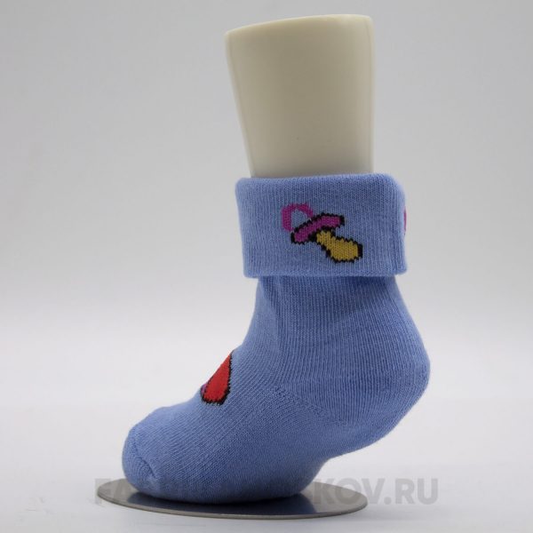 Носки для новорожденных c изображением игрушек