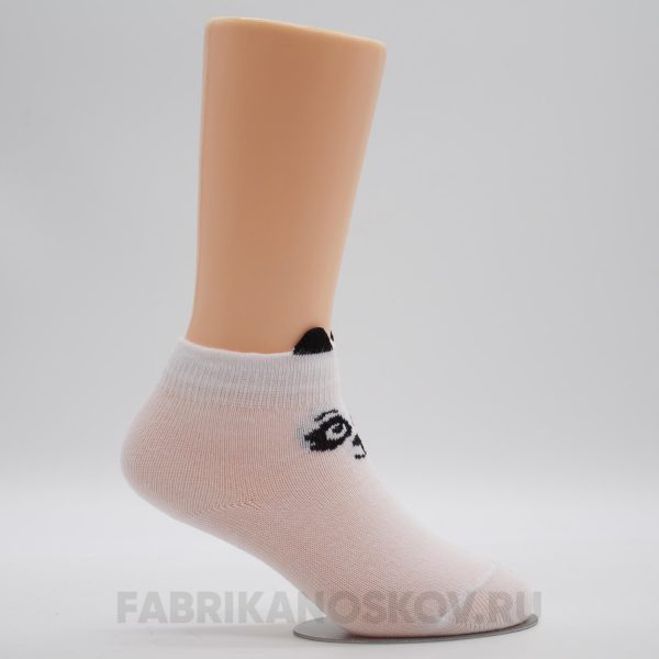 Детские носки с мордочкой панды Детские носки с мордочкой панды