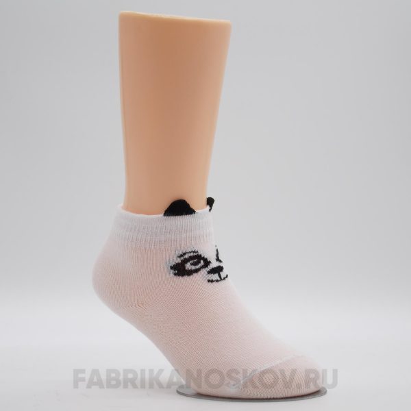 Детские носки с мордочкой панды Детские носки с мордочкой панды