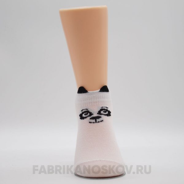 Детские носки с мордочкой панды Детские носки с мордочкой панды