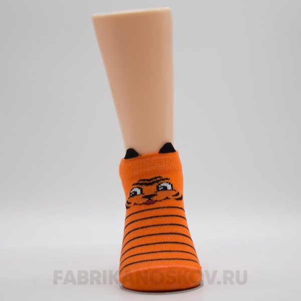 Детские носки с мордочкой тигра Детские носки с мордочкой тигра