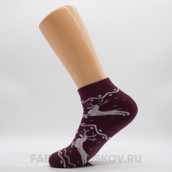 Детские носки с изображением оленей Детские носки с изображением оленей