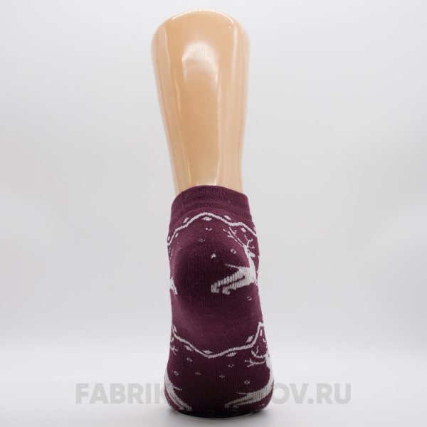 Детские носки с изображением оленей Детские носки с изображением оленей