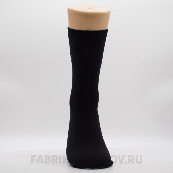 Мужские гладкие носки с ромбом из полосок