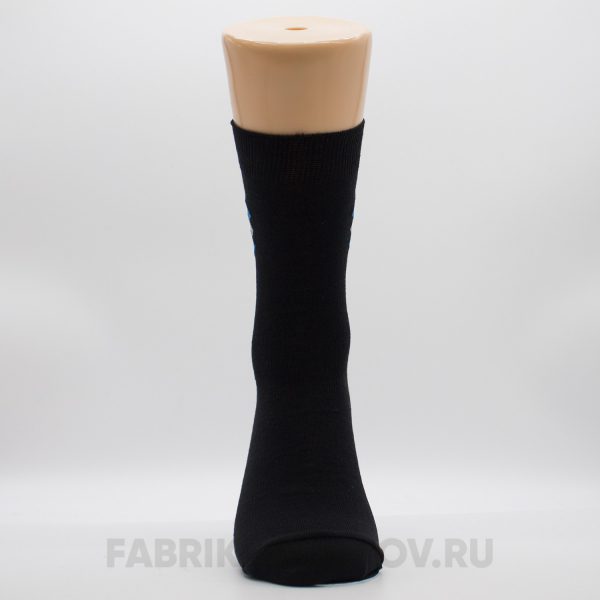 Мужские гладкие носки с ромбами Мужские гладкие носки с ромбами