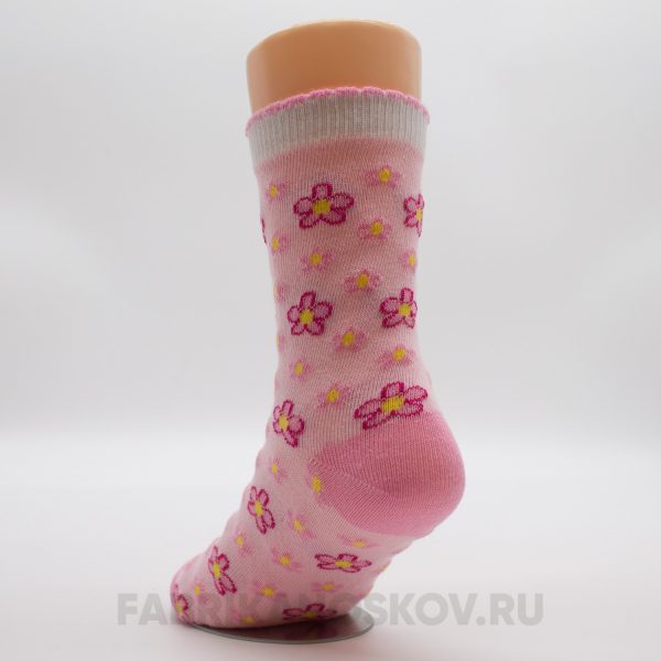 Детские носки с цветочками Детские носки с цветочками