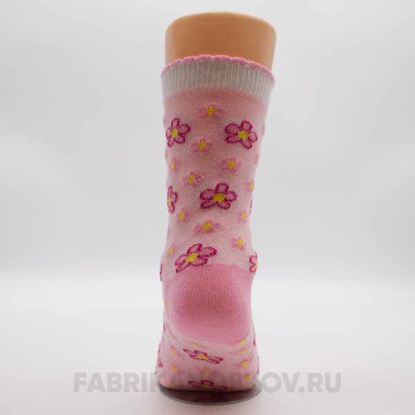 Детские носки с цветочками Детские носки с цветочками