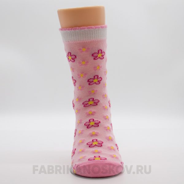 Детские носки с цветочками Детские носки с цветочками