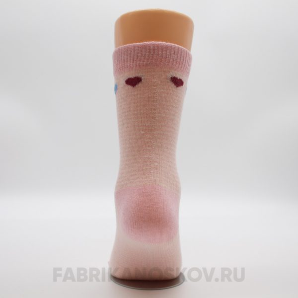 Детские носки с сердечками Детские носки с сердечками