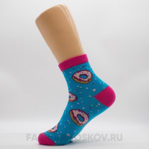 Женские носки с пончиком